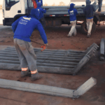 Postes para telas de alambrados